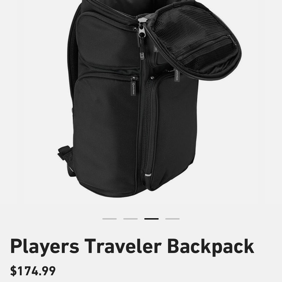 TaylorMade Black Backpack - Picture 4 of 5